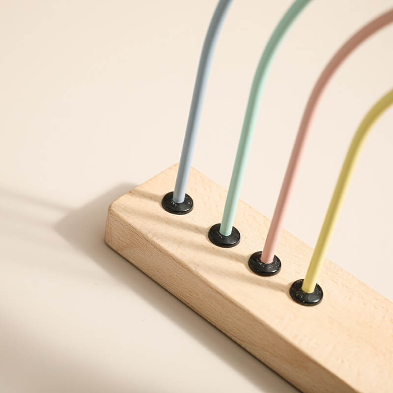 Educational organic Wood Toys Montessori Learning Maths kids