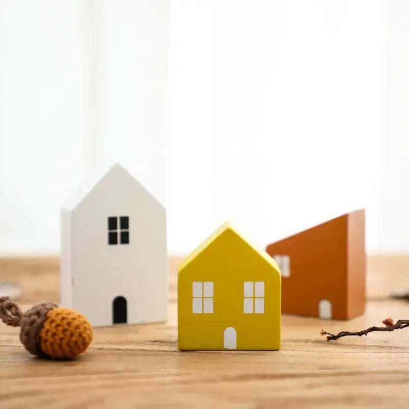 Montessori House organic Wood Natural birthday gift christmas