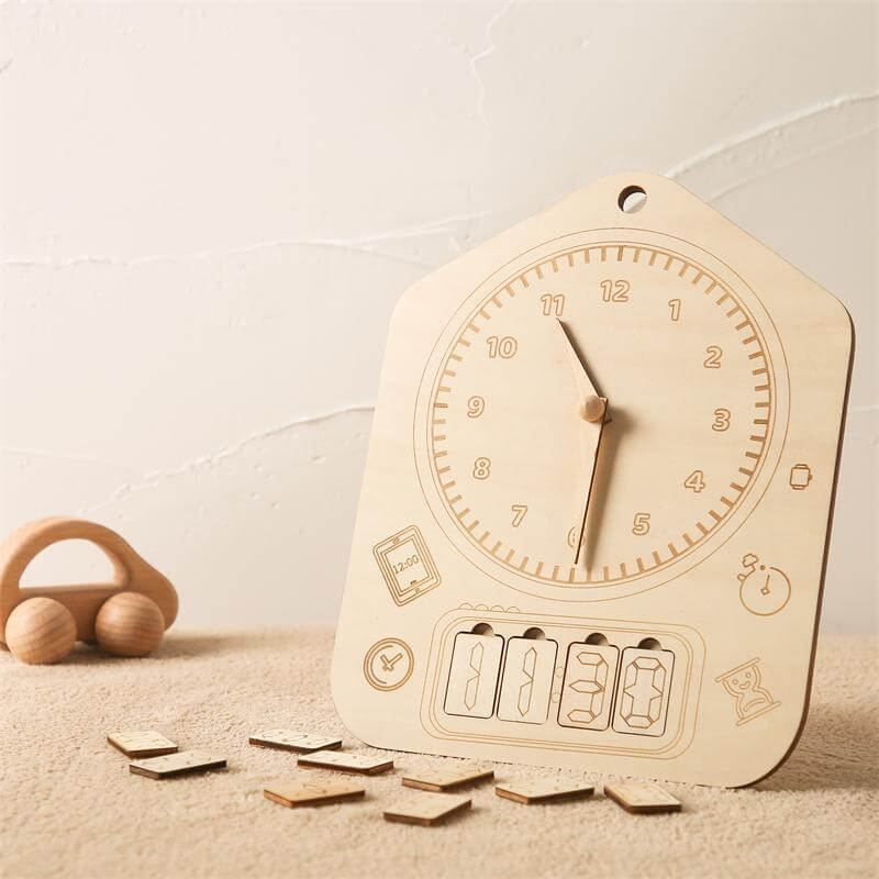 Montessori Learning toys Wall Clock gift idea