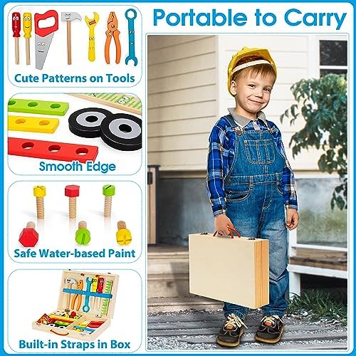 Montessori Wooden ToolBox