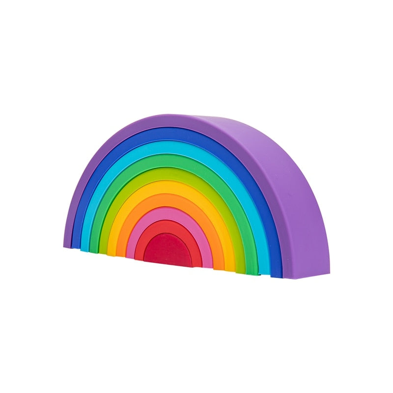 Rainbow Stacker Toys Montessori Gift creativity birthday