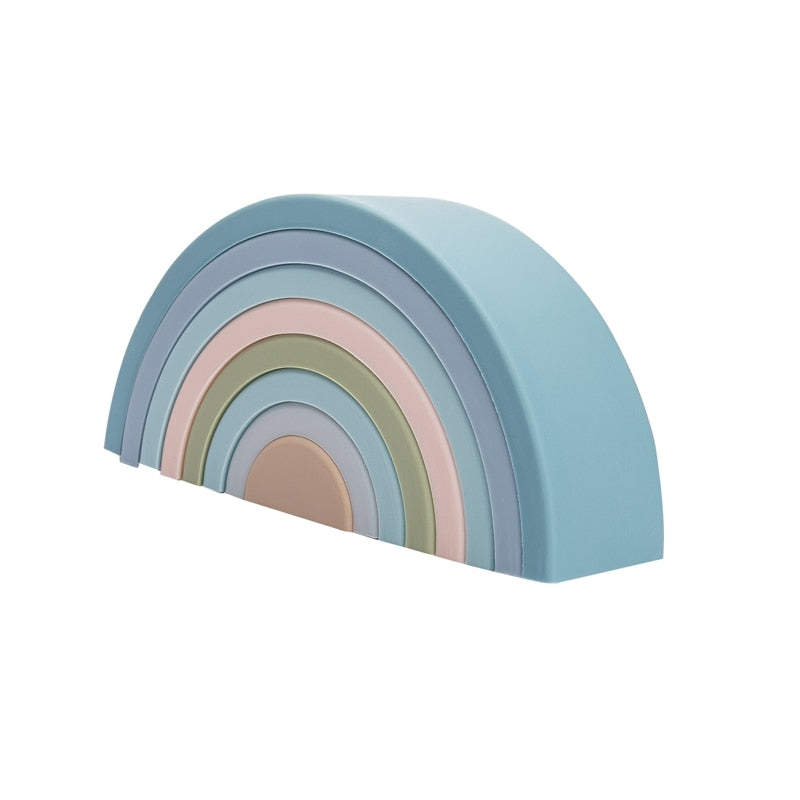 Rainbow Stacker Toys Montessori Gift creativity easter