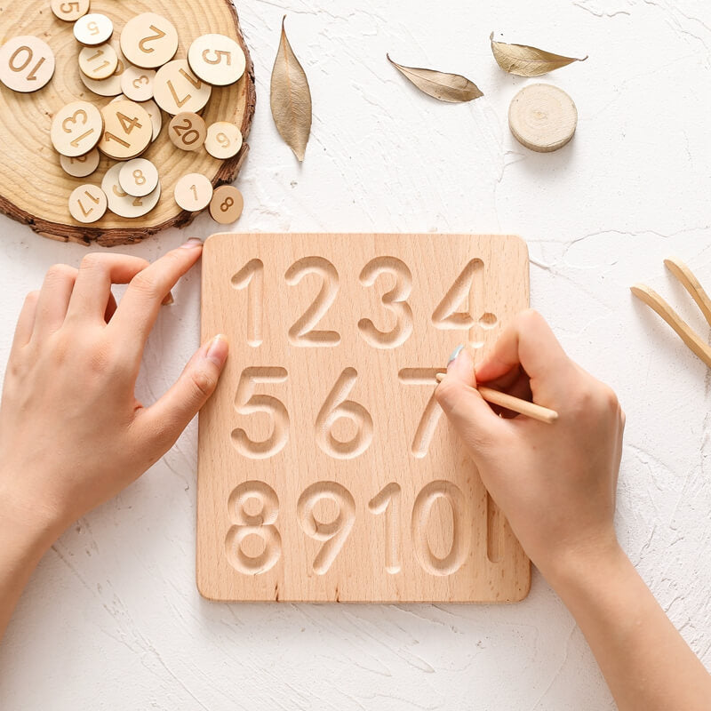Board Wood Educational Gift easter