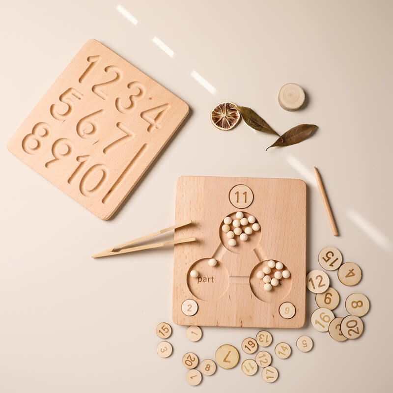 Board Wood Educational Gift Learning Quality toys