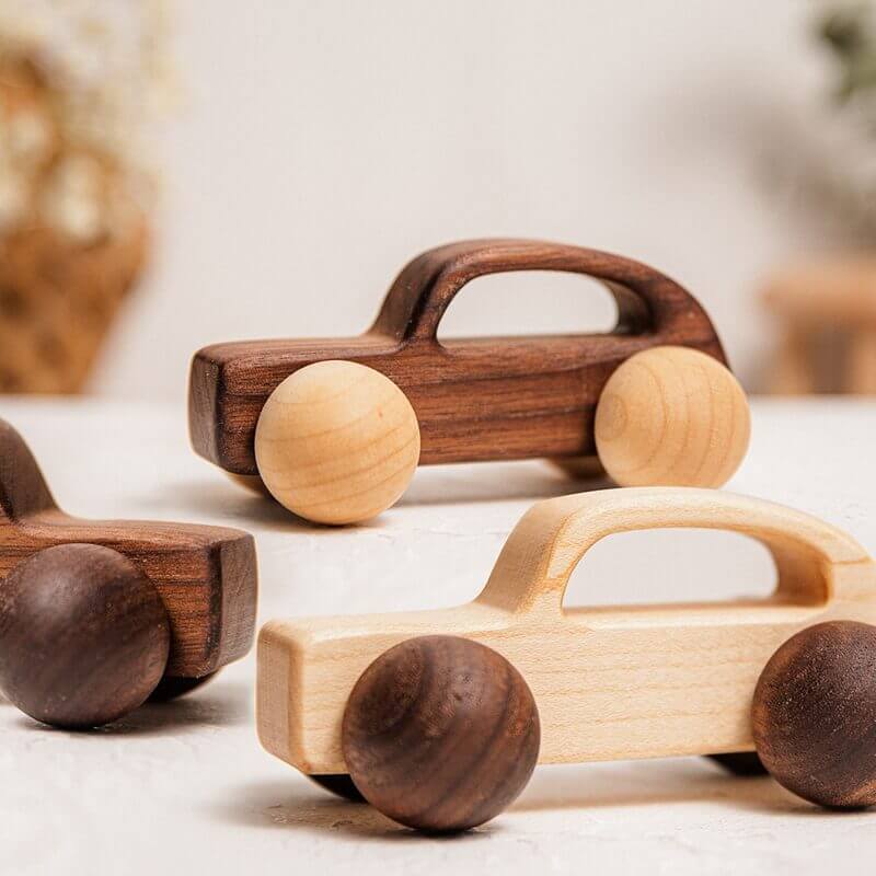 Wooden gift Nordic Car Truck Train Montessori christmas
