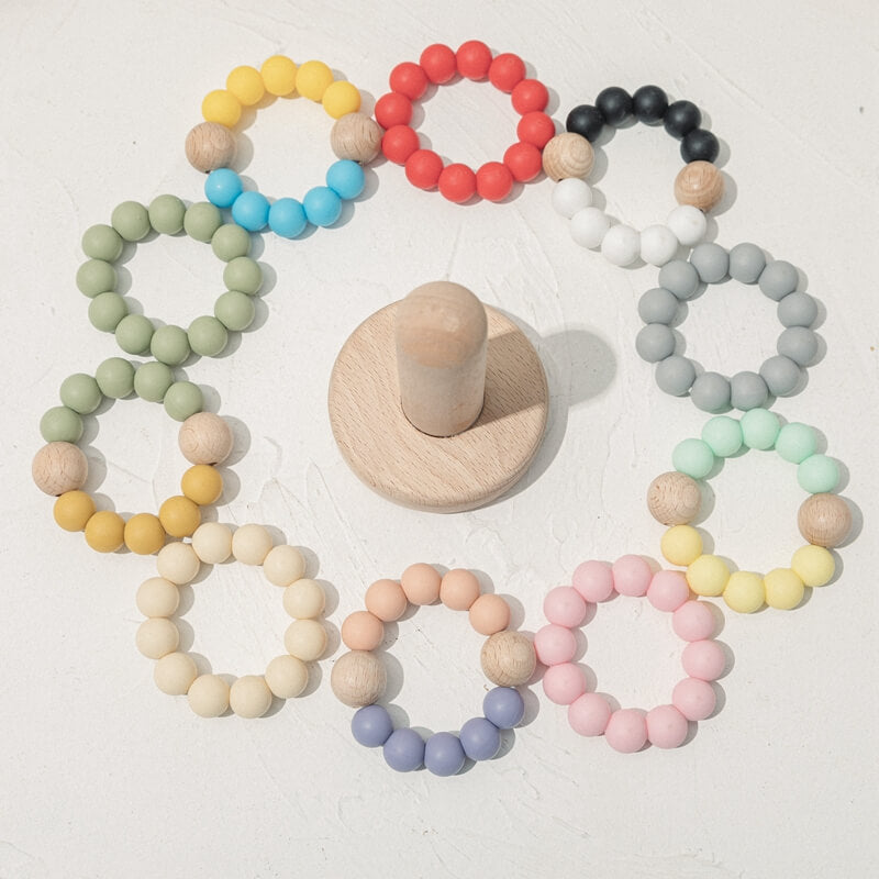 child's cognitive development fine motor skills high-quality wooden stacking rings. Montessori-inspired toy perfect babies toddlers, ordering sequencing skills, concentration, imagination. durable wood, cute stylish nursery playroom birthday gift newborn toddler toddlers kids kid christmas