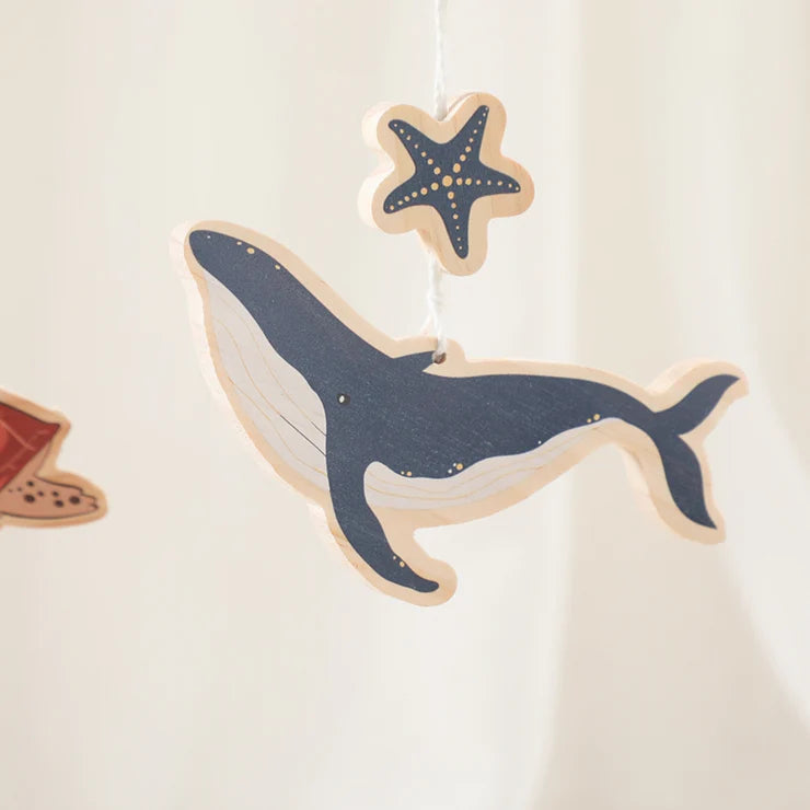 Play Gym Pack with Ocean Animals - Stimulate your baby's imagination with an ocean-themed play gym
