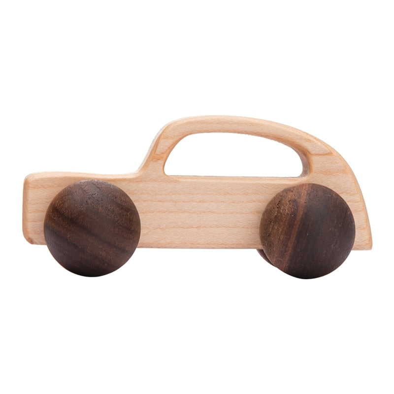Wooden gift Nordic Car Truck Train Montessori birthday