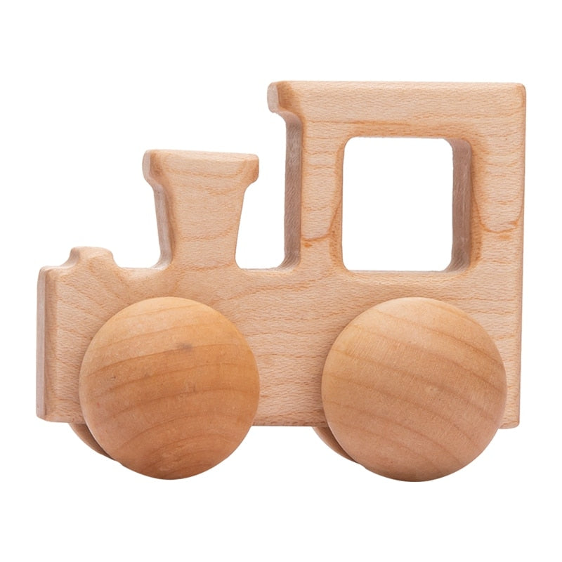 Wooden gift Nordic Car Truck Train Montessori