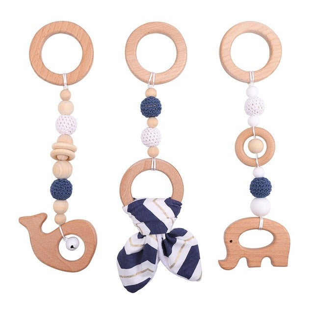 BLUE HANGING TOYS