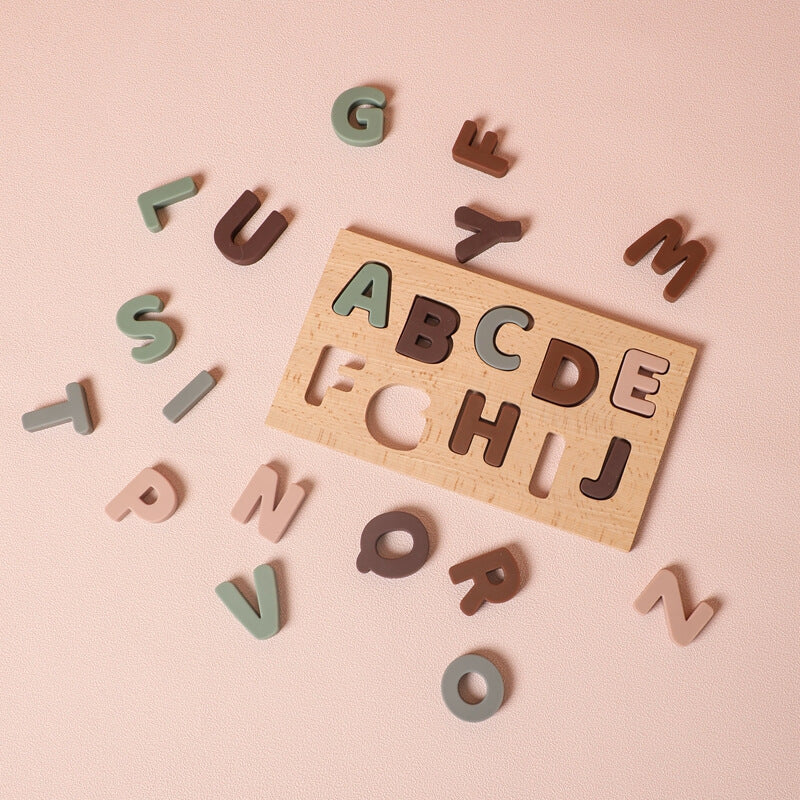 Letters learning Montessori alphabet  educational