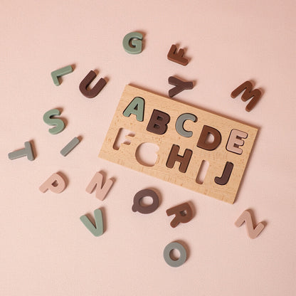 Letters learning Montessori alphabet  educational