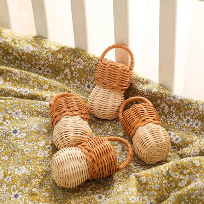 Natural Material Rattle Toddler gift idea