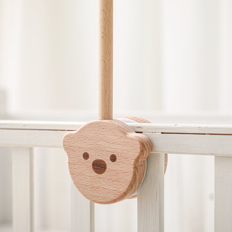 Baby mobile holder  eco-friendly quality wood Baby crib