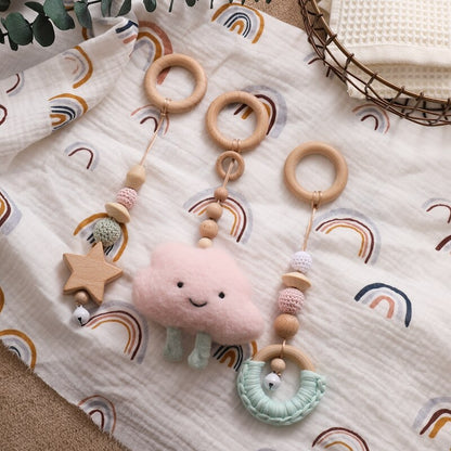 Hanging Baby Gym Montessori Toys Gift cute 