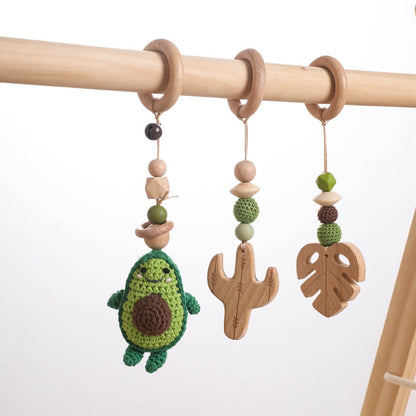 Handmade Crochet Hanging Toys Baby gym