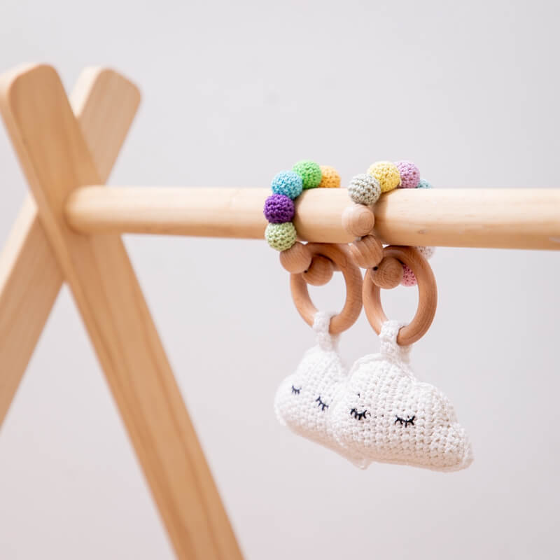 Handmade Crochet Gift Rattle Hanging toy 