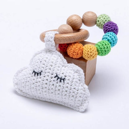 Handmade Crochet Gift Idea Rattle Hanging toy 
