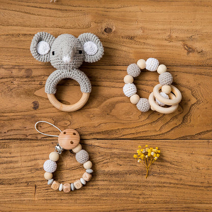Handmade Crochet Teether gift newborn