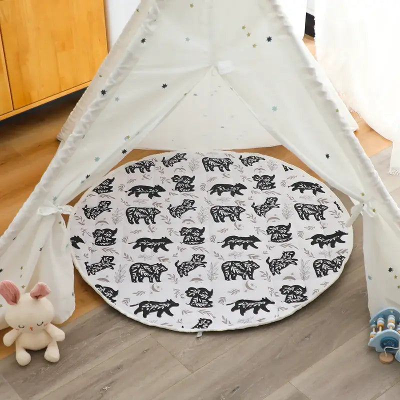 Play Mat Gym Crawling Montessori 