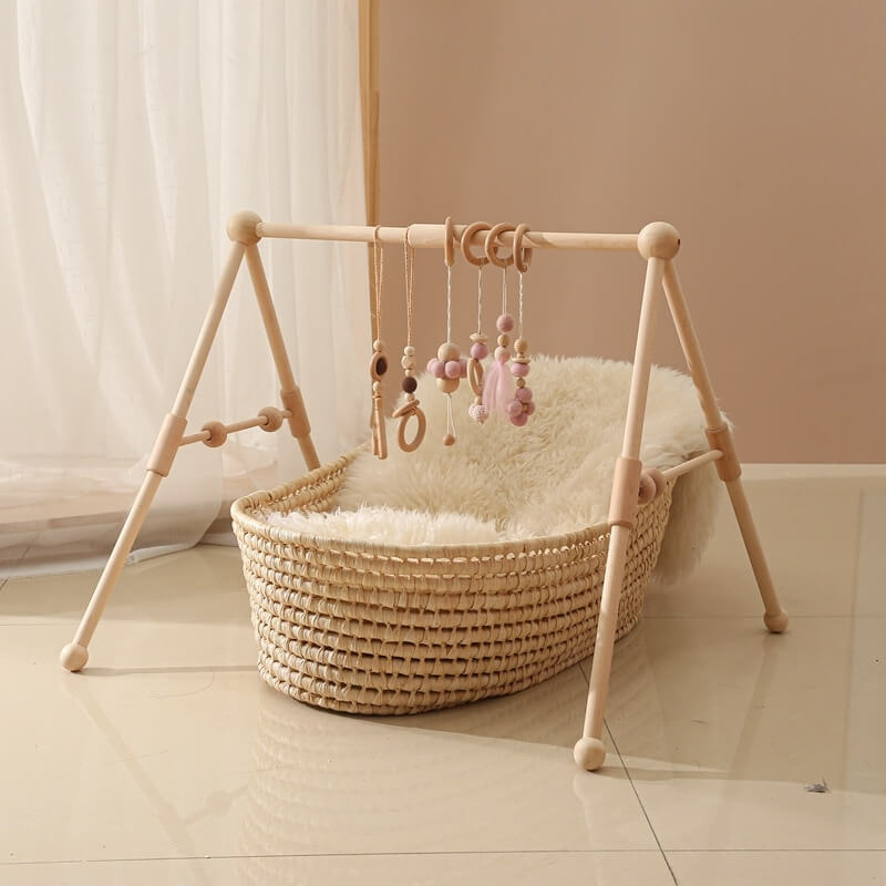 Play Gym Wood Bedbell gift baby tummy time