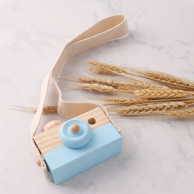 Wooden montessori gift toddler camera gift birthday easter