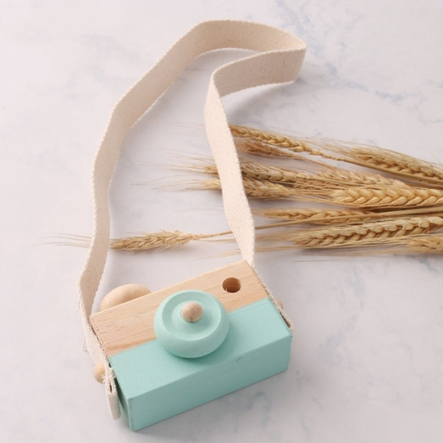 Wooden montessori gift toddler camera pretend to gift