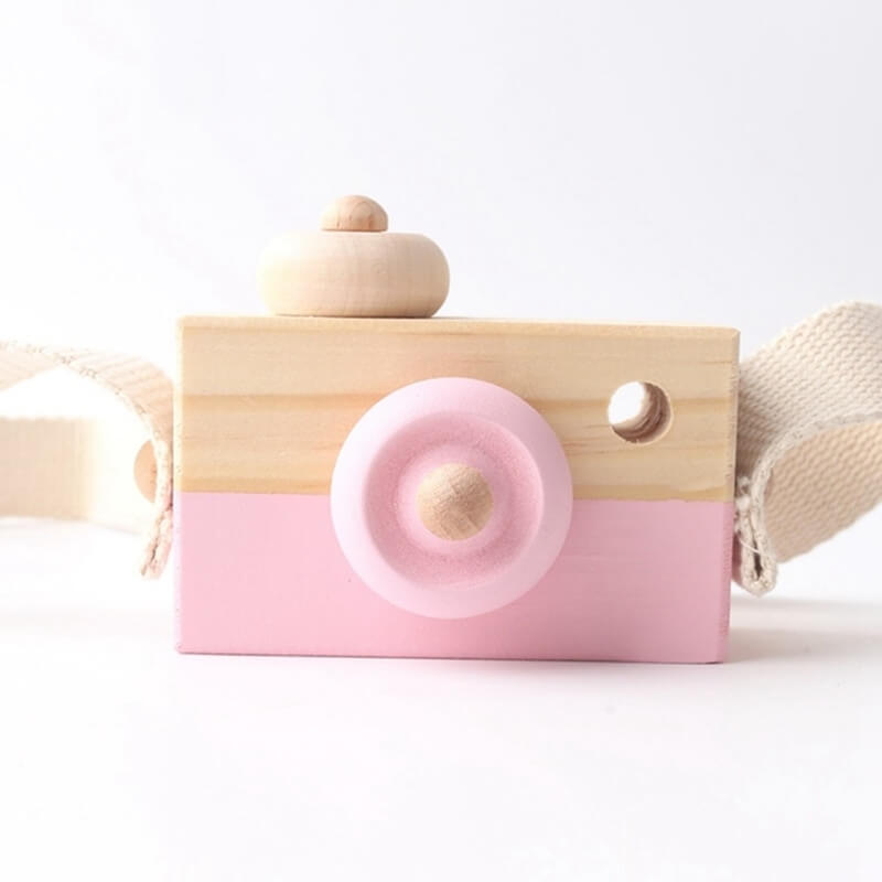 Wooden montessori gift toddler camera gift 