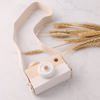 Wooden montessori gift toddler camera pretend toys
