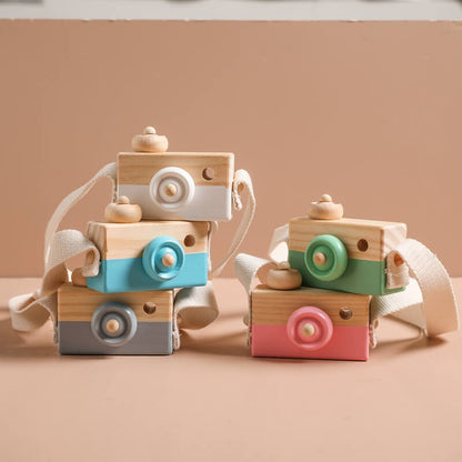 Wooden montessori gift toddler camera gift christmas