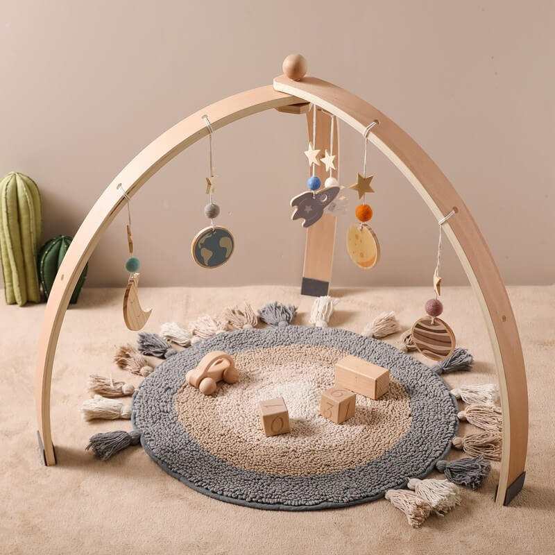 Play Gym Pack Galaxy - Encourage your baby's curiosity with a space-themed play gym